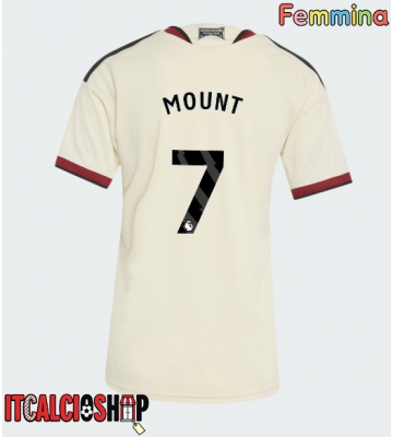 Manchester United Mason Mount #7 Terza Maglia Femmina 2026-27 Manica Corta